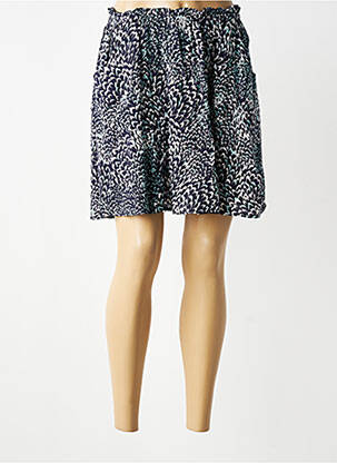 Jupe courte poches bleu MOLLY BRACKEN femme