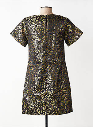 Robe courte manches courtes manches courtes noir MOLLY BRACKEN femme