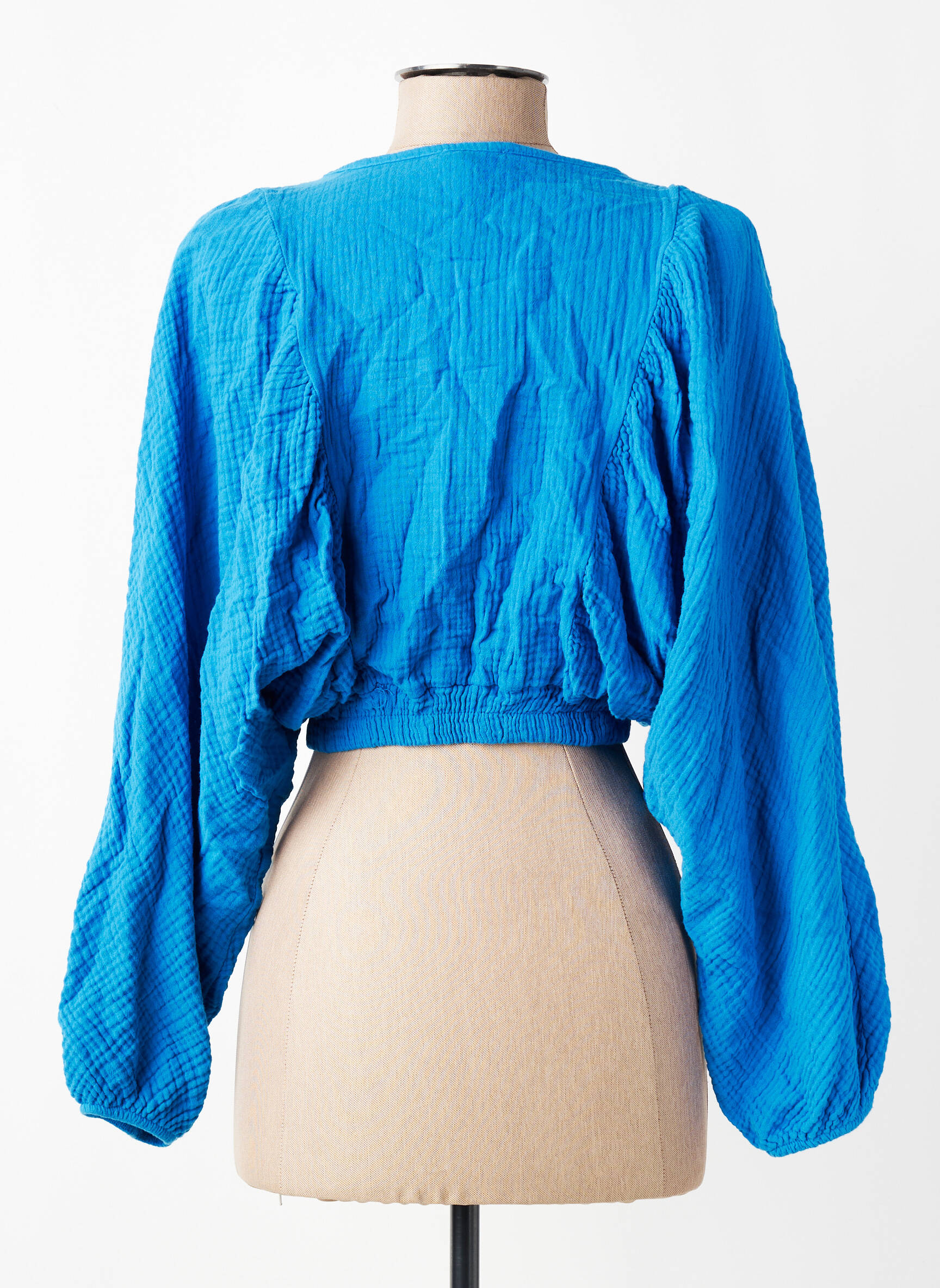Top manches longues manches longues bleu L'ESSENTIEL femme
