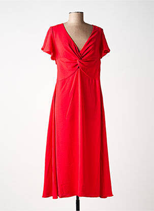 Robe courte manches courtes manches courtes rouge MOLLY BRACKEN femme
