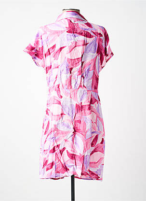 Robe courte manches courtes manches courtes rose MOLLY BRACKEN femme