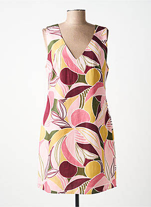 Robe courte sans manche sans manche rose MOLLY BRACKEN femme