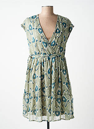 Robe courte manches courtes manches courtes vert TIFFOSI femme
