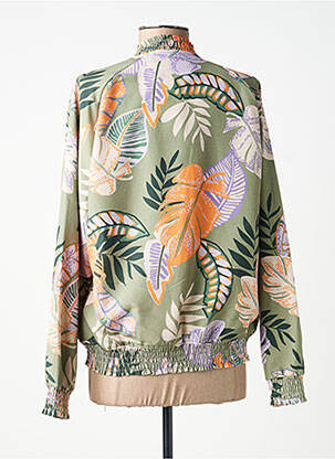Blouson col v vert TIFFOSI femme