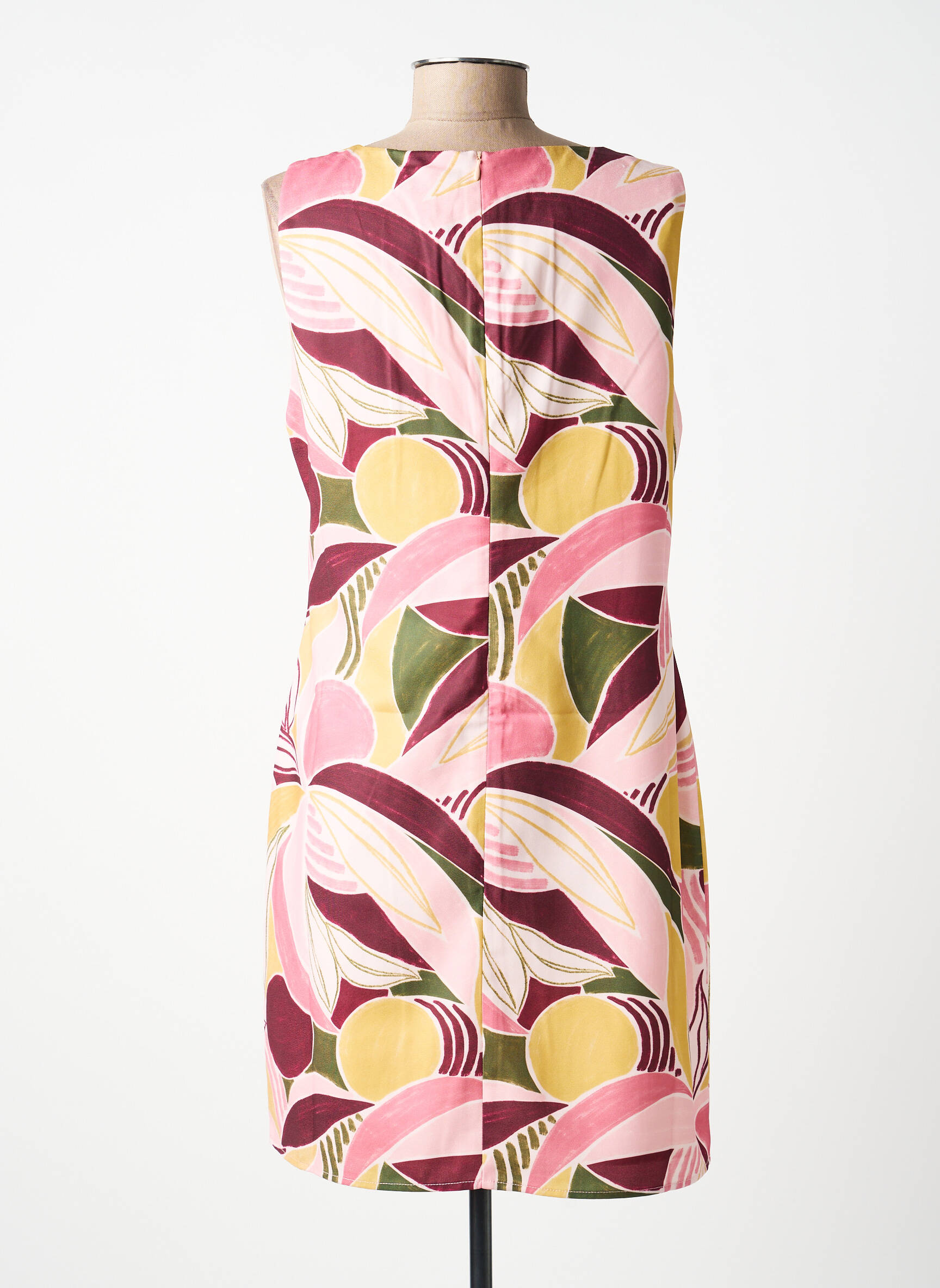 Robe courte sans manche sans manche rose MOLLY BRACKEN femme