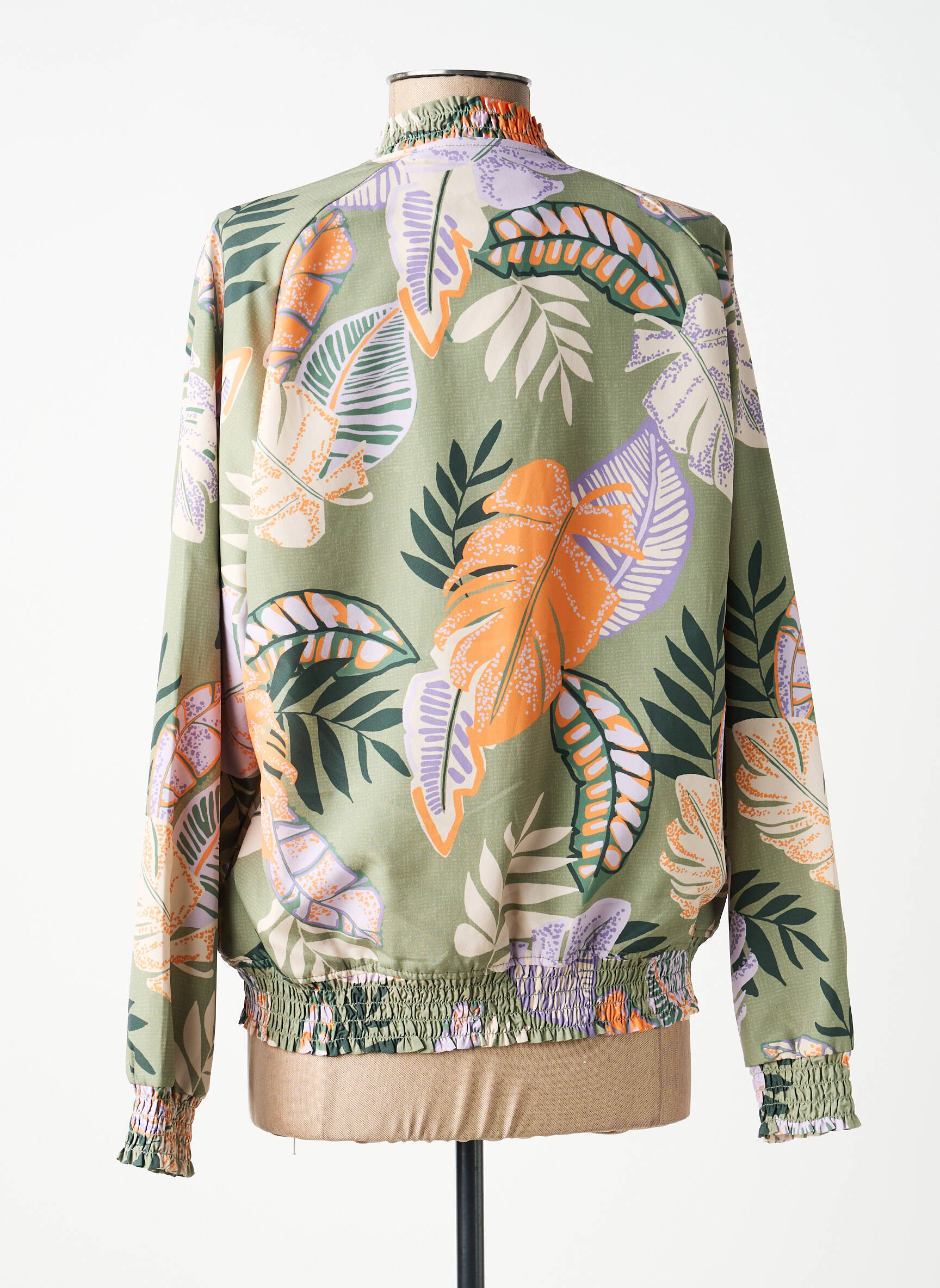 Blouson col v vert TIFFOSI femme