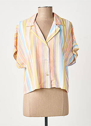 Chemisier manches courtes manches courtes orange TIFFOSI femme