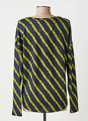 Pull stretch manches longues vert B.YOUNG femme