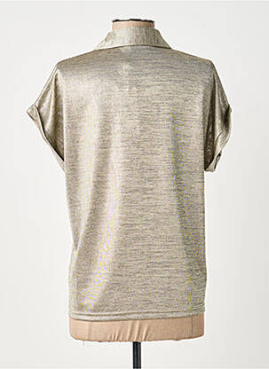 Polo stretch manches courtes beige MOLLY BRACKEN femme