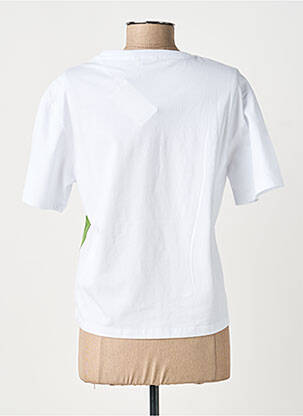 T-shirt coupe droite manches courtes blanc SALSA femme