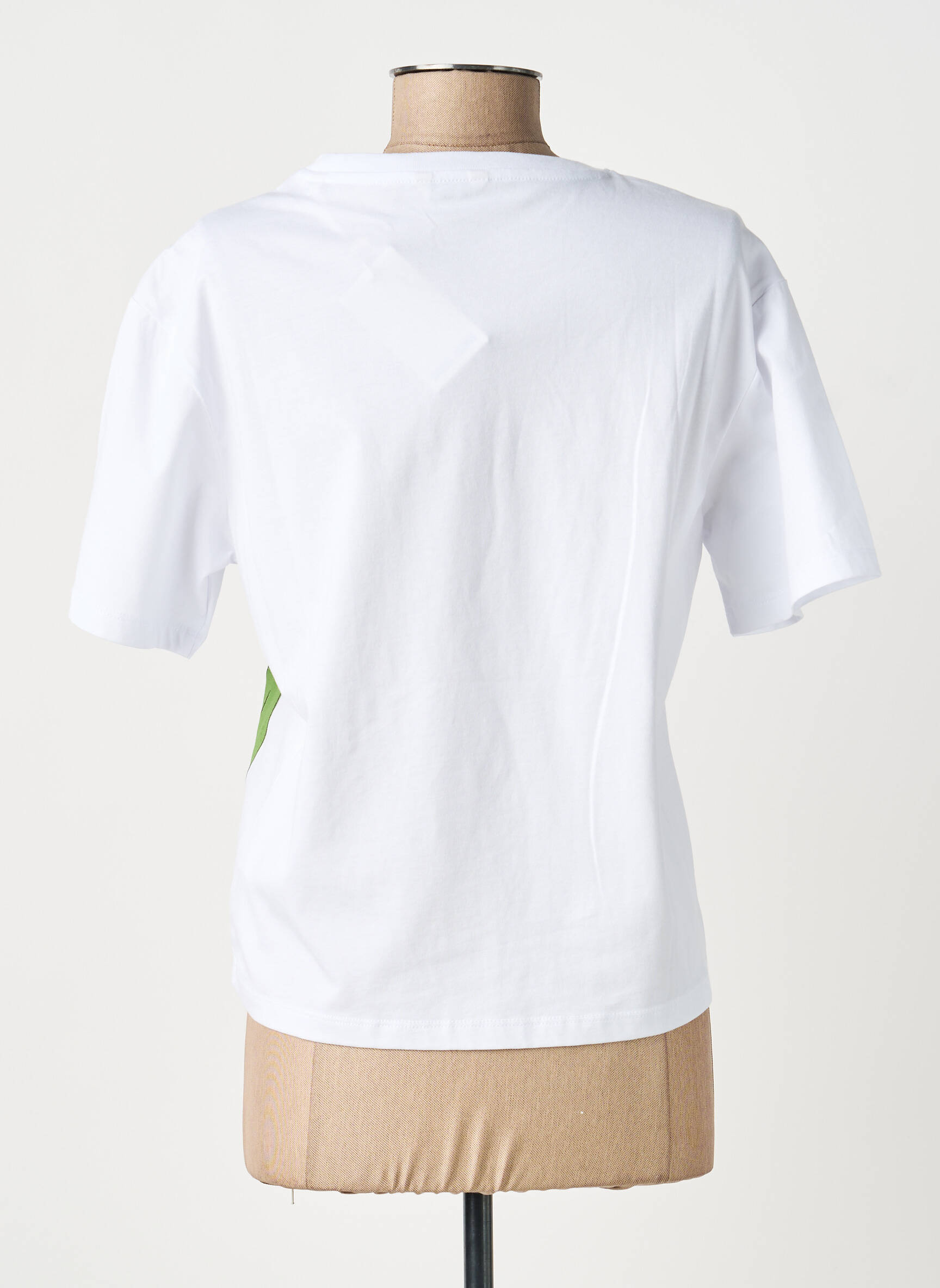 T-shirt coupe droite manches courtes blanc SALSA femme