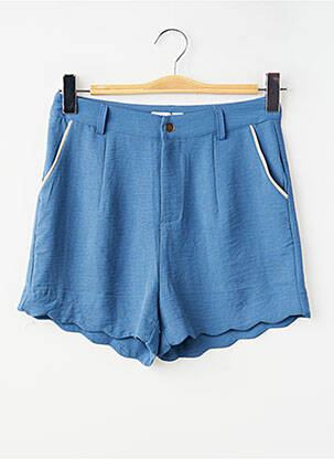 Short coupe fluide taille normale bleu MOLLY BRACKEN femme