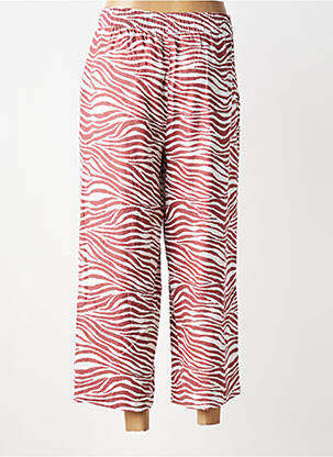 Pantalon 7/8 stretch taille normale rose B.YOUNG femme