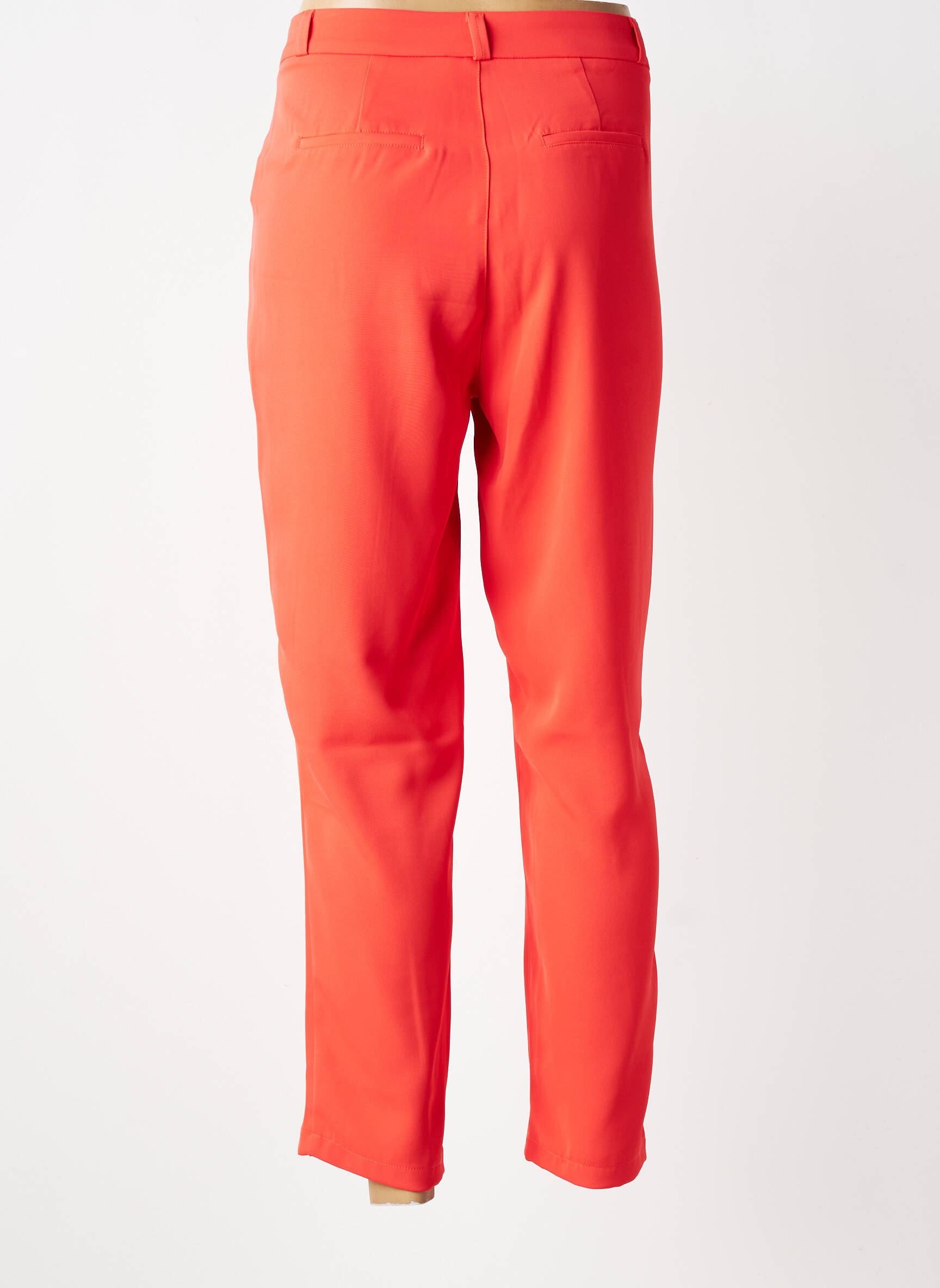 Pantalon slim taille normale taille normale orange DEELUXE femme
