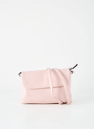 Sac multipoches forme rectangulaire rose FLORA & CO femme
