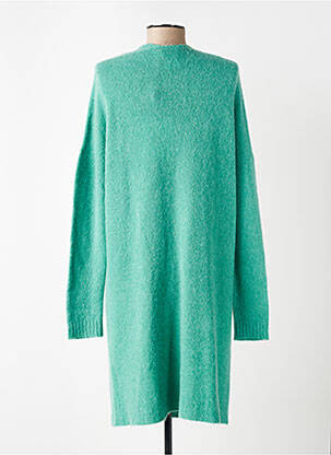 Gilet manches longues coupe cintrée vert OTTOD'AME femme
