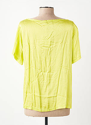 Top stretch manches courtes vert DANIELE FIESOLI femme