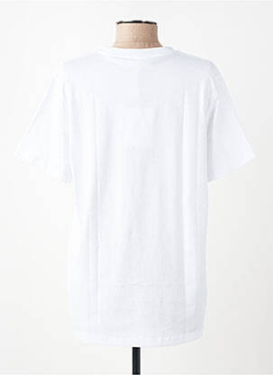 T-shirt imprimé fantaisie manches courtes blanc GANNI femme