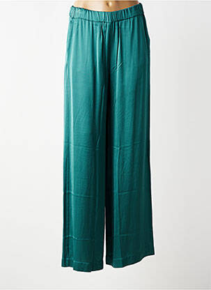 Pantalon large coupe fluide taille normale vert OTTOD'AME femme