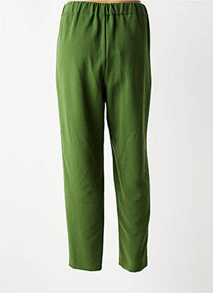 Pantalon 7/8 taille élastique taille normale vert OTTOD'AME femme