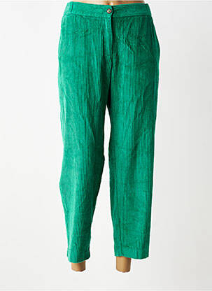 Pantalon 7/8 stretch taille normale vert OTTOD'AME femme