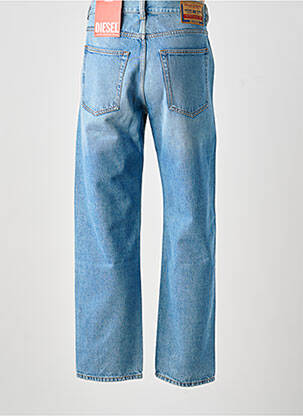 Jeans coupe droite fermeture zippée sous rabat boutonné taille normale bleu DIESEL homme