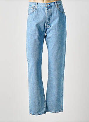 Jeans coupe droite fermeture zippée sous rabat boutonné taille normale bleu LEVI'S homme