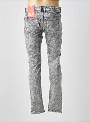 Jeans coupe slim tissage brut taille normale gris DIESEL homme