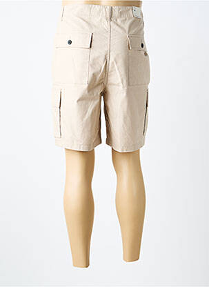 Bermuda coupe droite taille normale beige KNOWLEDGE COTTON APPAREL homme