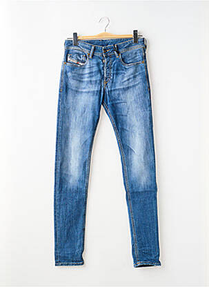 Jeans coupe slim fermeture boutonnée sur le devant taille normale bleu DIESEL homme