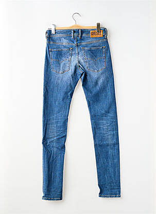 Jeans coupe slim fermeture boutonnée sur le devant taille normale bleu DIESEL homme