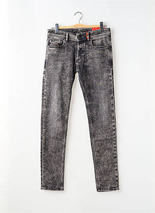 Jeans coupe slim fermeture boutonnée sur le devant taille normale gris DIESEL homme