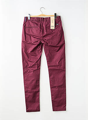 Pantalon chino tissage popeline taille normale violet SCOTCH & SODA homme