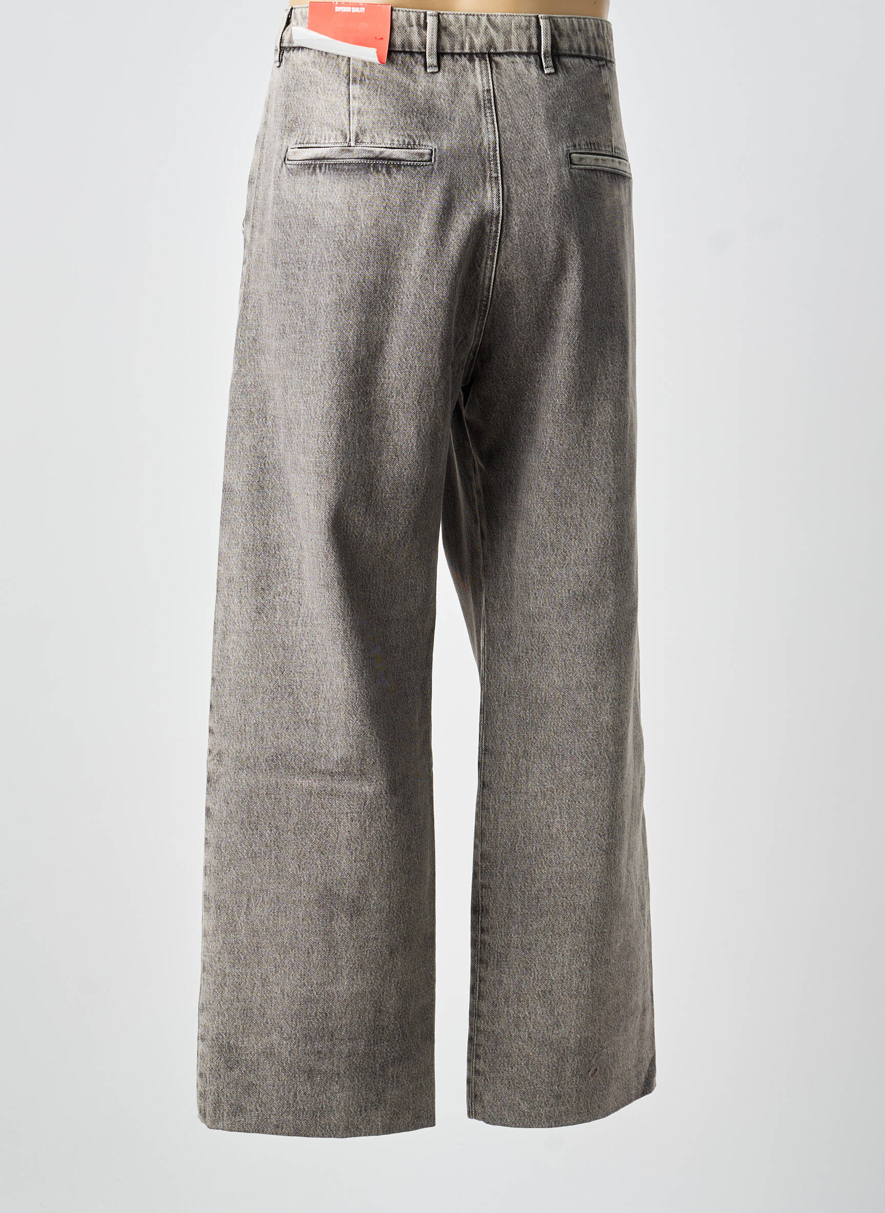 Jeans coupe large poches taille normale gris DIESEL homme