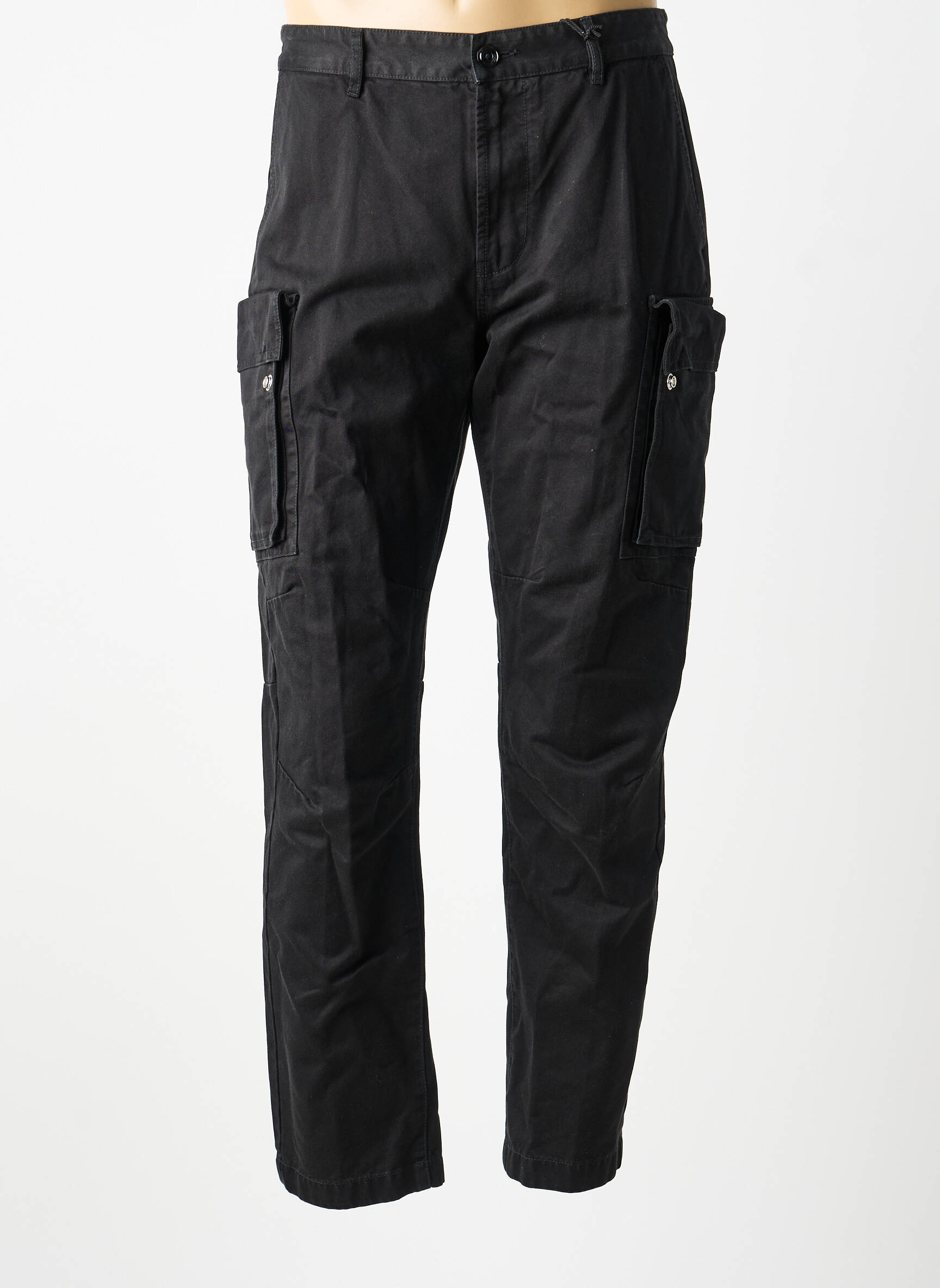 Pantalon cargo poches taille normale noir DIESEL homme