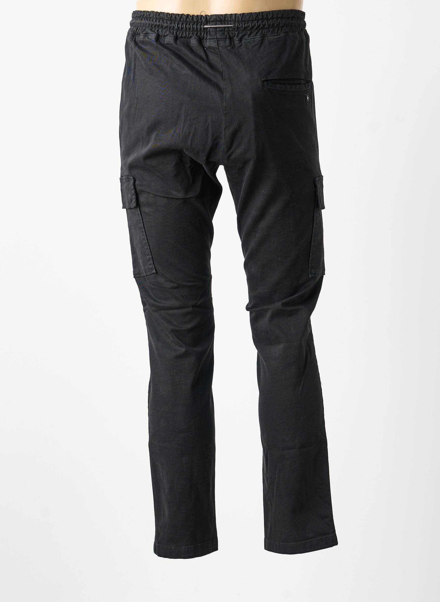 Pantalon cargo poches taille normale noir SHOE homme