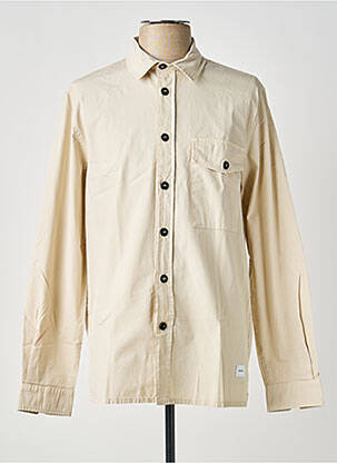 Chemise manches longues poches beige SHOE homme