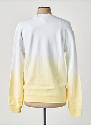 Sweat-shirt stretch manches longues blanc SCOTCH & SODA homme