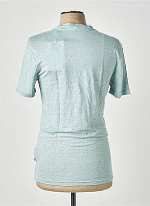 T-shirt bio manches courtes vert KNOWLEDGE COTTON APPAREL homme