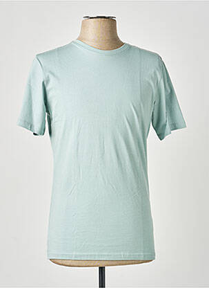 T-shirt bio manches courtes vert KNOWLEDGE COTTON APPAREL homme