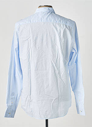 Chemise manches longues coupe cintrée bleu SCOTCH & SODA homme