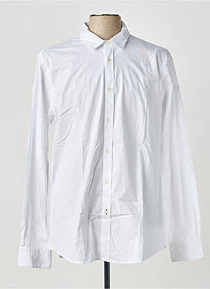 Chemise manches longues coupe cintrée blanc SCOTCH & SODA homme