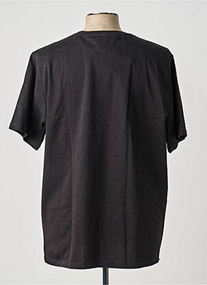 T-shirt bio manches courtes noir KNOWLEDGE COTTON APPAREL homme