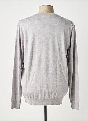 Pull stretch manches longues gris SCOTCH & SODA homme