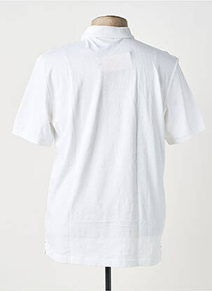 Polo stretch manches courtes blanc SCOTCH & SODA homme