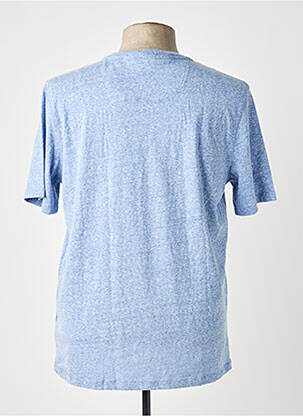 T-shirt coupe cintrée manches courtes bleu SCOTCH & SODA homme