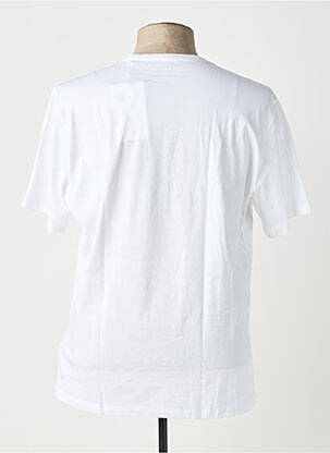 T-shirt bio manches courtes blanc KNOWLEDGE COTTON APPAREL homme