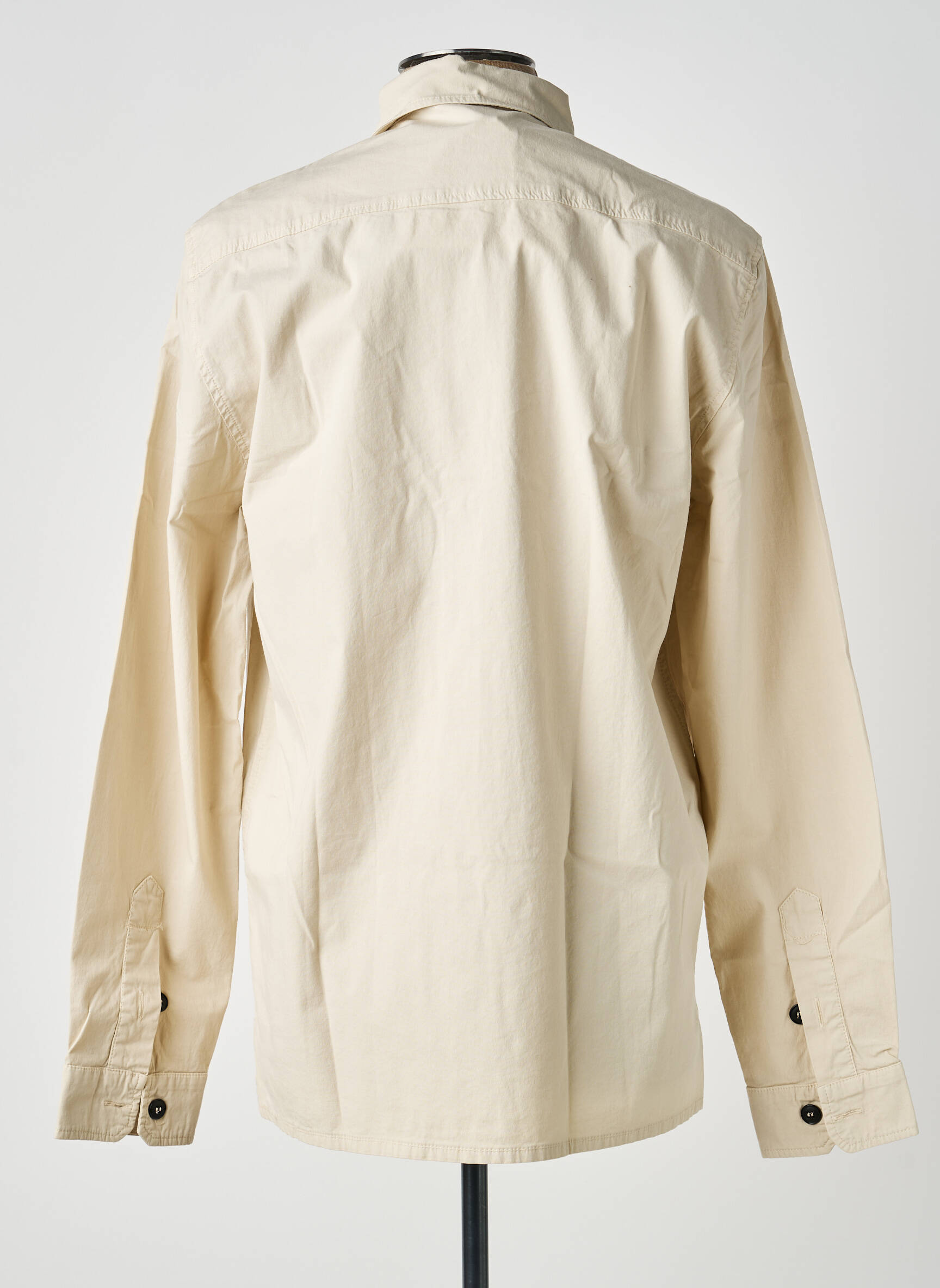 Chemise manches longues poches beige SHOE homme
