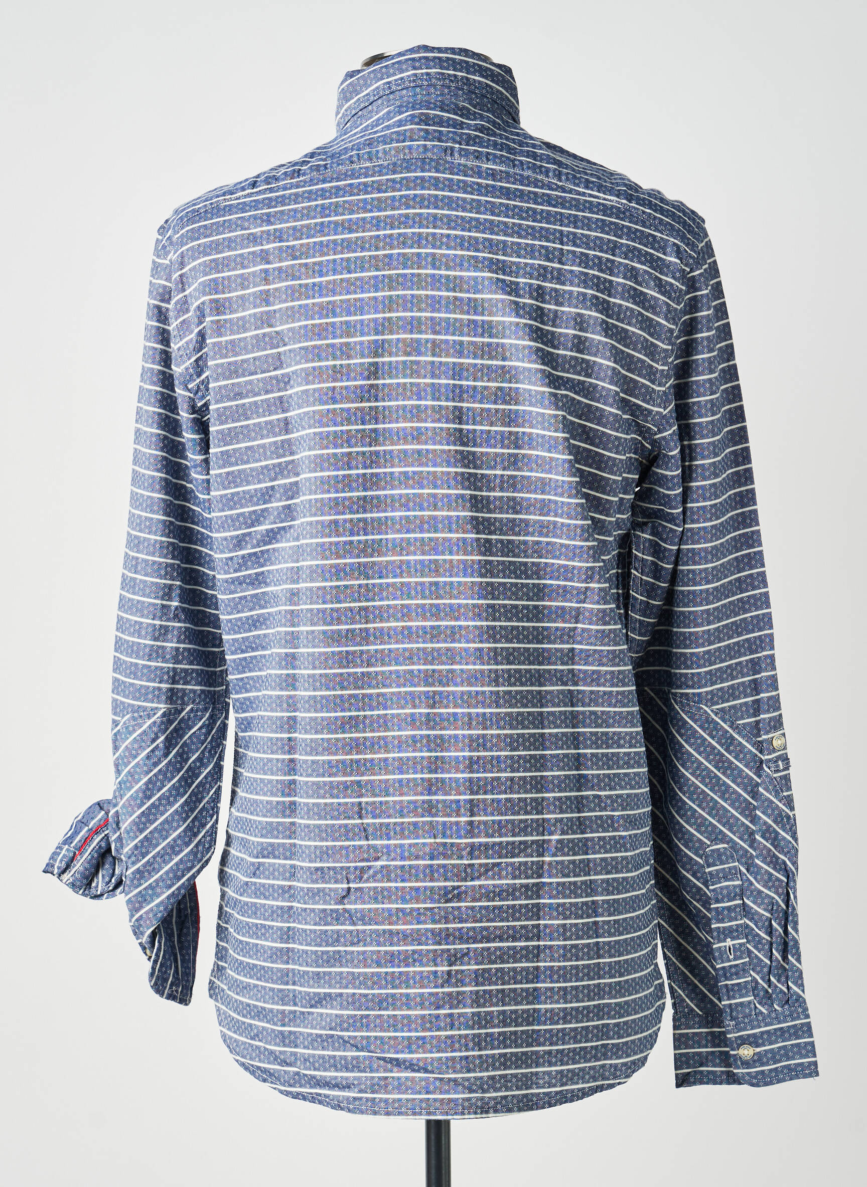Chemise manches longues poches bleu SCOTCH & SODA homme