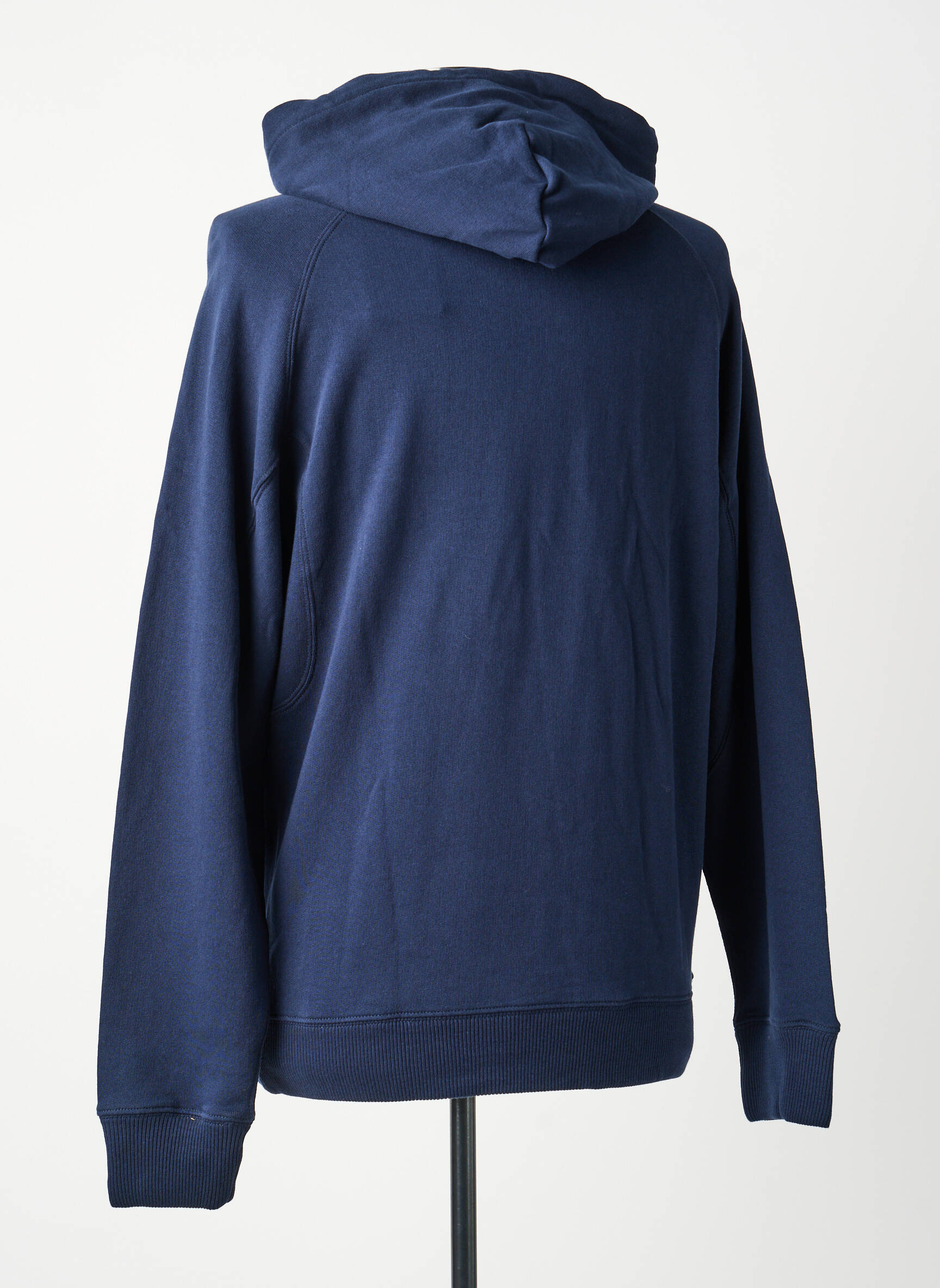 Sweat-shirt à capuche tissage jersey manches longues bleu SCOTCH & SODA homme